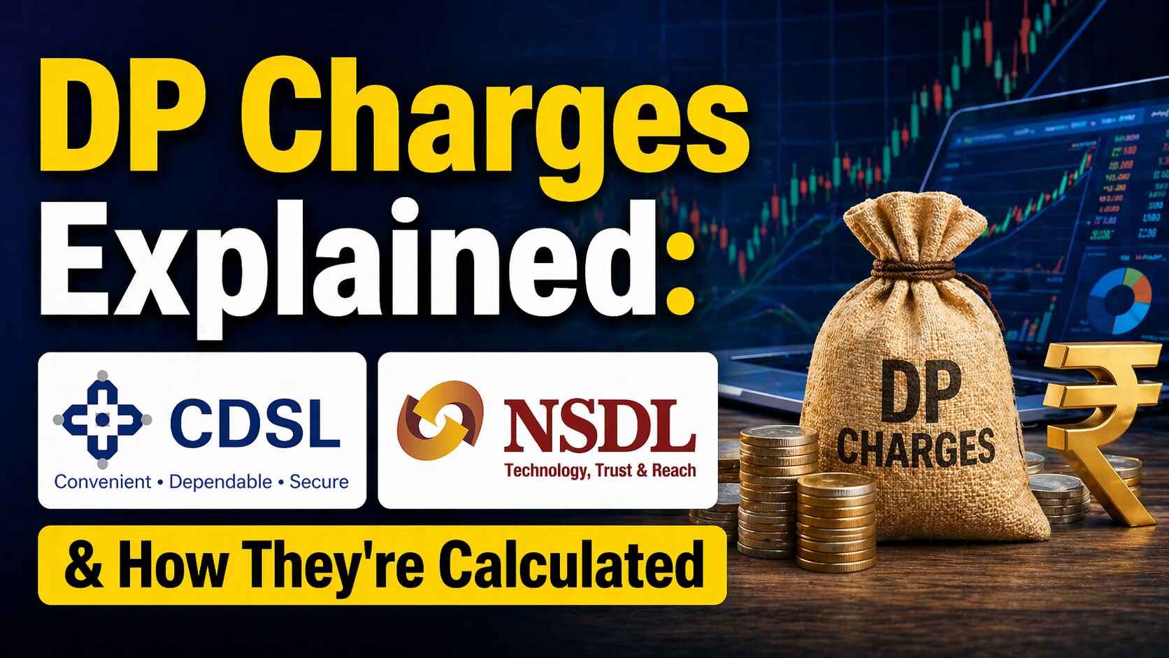 DP Charges Explained: CDSL, NSDL & How They're Calculated
